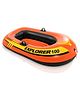 INTEX Inflatable 100 Explore 1 person Boat for Flood Rescue, Adventure, Rafting, Fishing, Fun and Enjoyment in River and Swimming Pool