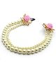 Milyra Floral Applique & Pearls Detailed Hair Clip  - Pink