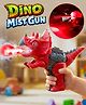 Fiddlerz Dino Mist Gun Toy for Kids Water Spray Gun with LED Lights & Roaring Sound Cool Mist Effect Water Toy - Red