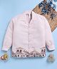 TOONYPORT Cotton Blend Woven Full Sleeves Houses Printed Shirt - Pink