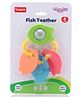 Giggles Fish Teether Baby Rattles  (Color & Design May Vary)