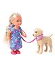 Steffi Love Evi Love Fashion Doll with Dog - Height  14 cm