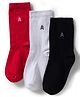 Pine Kids Knit Solid Color Ankle Length Socks Pack Of 3 - Assorted Colors