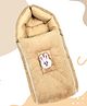 BUBZII Velvet Baby Sleeping Bag Gentle, Secure & Snuggly Comfort for Newborns (0 to 12 Months) Lovely Camel color Shade