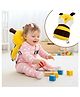 Baby Head Safety Cushion Backpack  Plush Honey Design for Ultimate Protection Adjustable Chest Strap Soft Head Protection Pillow