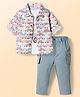 WOW Shirts and Bottomwear Full Sleeves Male PEACH 0-3m