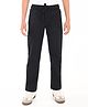 Zion Cotton Woven Solid Pant - Black