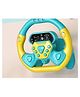AKN TOYS Simulated Driving Steering Wheel Toy with Music- PACK OF 1-(  COLOR MAY VARY  )