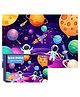 Zooplay India Space Pattern Zigsaw Puzzle - 35 pieces