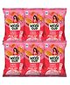 Wicekdgud Tomato Thumka Popped Chips with Power of Chickpea & No Palm Oil 20g (Pack of 6)