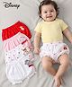 Babyhug Disney Cotton Lycra Knit Bloomers With Marie Graphics Pack Of 5 - Multicolour