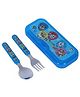 Disney by Gluman Pow Petrol Theme  Cutlery Set - Blue
