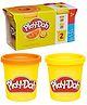 Play Doh Orange & Yellow Play Dough Pack of 2 - Multicolor