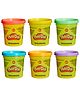 Play Doh Single Can Play Dough Assorted Pack of 6 - Multicolor