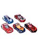 Marvel Go Free Wheel Die cast car 1:64   | 5-Pack  | Marvel's Captain Marvel, Captain America,  Miles Morales Iron Man and ant man