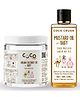 Coco Crush Cold Pressed Baby Mustard Oil, 50ml & Virgin Coconut Oil (Pet Jar), 200ml - Pure & Organic Hair & Body Massage Oils - (250ml)