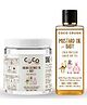 Coco Crush Cold Pressed Baby Mustard Oil, 200 ml & Virgin Coconut Oil (Pet Jar), 200ml - Pure & Organic Hair & Body Massage Oils - (400ml)