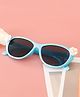 Babyhug Free Size Sunglasses With Floral Applique - Blue