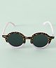 Pine Kids Printed Round Frame Sunglasses  - Purple