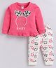 Nottie Planet Cotton Knit Full Sleeves Like Cute Baby Text Printed Top & Pant Set - Rani