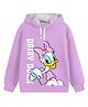 KUCHIPOO Fleece Knit Disney Mickey Mouse & Friends Featuring Full Sleeves Daisy Duck Printed Winter Hoodie - Multi Colour