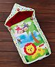 Fisher Price 3 in 1 Baby Carry Nest Monkey & Lion Print - Red
