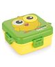 Ji and Ja Lunch Box 2 Layer Plastic Lunch Box Comes with 1 Detachable Tray, 1 Small Container & 1 Spoon Ideal for Kids BPA Free (RANDOM DESIGN)(Multi Colour)BIRD