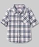Babyhug Cotton Woven Shirt Full Sleeve Regular Collar Check Multi 5-6 Years