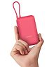 Xiaomi Pocket Power Bank 10000mAh 22.5W with Built-in Cable | Super-Fast Charging PD |Smart 12 Layer Protection| Triple Output Ports| Supports Android, Apple, Tablets, Earbuds, Watch (Maroon)