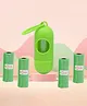 Joy Buzz Baby Disposable Diaper Bags With Dispenser Waste 5 Refill Rolls/75 Bags Convenient Quick Disposal Trash Leak And Odors Proof - (Green)