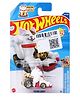 Hot Wheels Die-Cast  Feline Lucky Toy Car (234/250) - White & Red