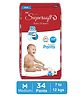 CPLsupersoft Baby Diaper Pant Style | Up to 12 Hours Absorption | 7 - 12 Kg | Pack of 1 - M (34 Pieces)