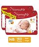 CPLsupersoft Baby Pants Diapers | Complete Comfort | New Born | Pack of 2 - New Born (160 Pieces)