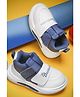 FEETWELL SHOES Colour Blocked Velcro Closure Shoes - Blue