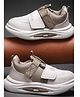 FEETWELL SHOES Colour Blocked Velcro Closure Shoes - Brown