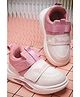 FEETWELL SHOES Colour Blocked Velcro Closure Shoes - Pink