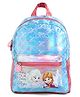 Disney Frozen Magic Backpack with 1 Compartment & 1 Front Pocket Blue - Height 15 Inches