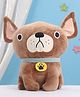 Furry Pals Dog Plush Soft Toy Brown - Height 30.5 cm