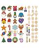 Asian Hobby Crafts DIY Christmas Ornament Painting Kit  25 Pcs Christmas Decoration Set for Tree & Home Decor | Fun Holiday Art & Craft Activity for Kids & Adults