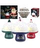 Star Projector Night Light for Kids Rotating Lamp with 4 Christmas Music & 3 Projection Modes Mushroom Shaped Night Lamp with USB Charging for Bedroom Decor Infants Toddlers - COLOR MAY VARY