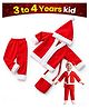 Fiddlerz Christmas Santa Claus Costume - Red