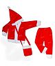 Zest 4 Toyz Christmas Santa Claus Dress Costume With Jacket Pant Cap Pouch - Red