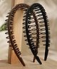 Stol'n Set of 2 Solid Hair Bands - Black & Brown