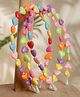 Stol'n Set of 3 Heart Designed Beads Hair Bands - Multi Colour