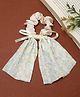 Stol'n Floral Printed Scrunchies - Cream