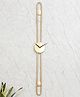 Amaya Decors Long Striped Gold Wall Clock