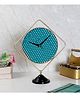Amaya Decors Green & Gold Square Table Clock