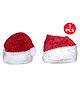 Fiddlerz Fleece Christmas Santa Claus Caps Pack of 2 - Red