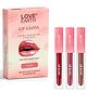 Love Earth Liquid Lip Gloss Deeps - Pack of 3