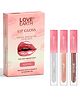 Love Earth Liquid Lip Gloss Glitter - Pack of 3